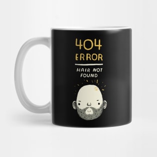 404 error -hair not found Mug